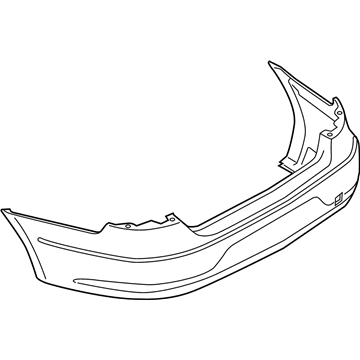 Volkswagen CC Bumper - 3C8-807-421-K-GRU