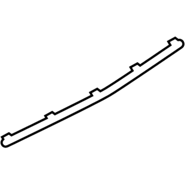 Volkswagen 3C8-807-443-B-2ZZ Center Molding