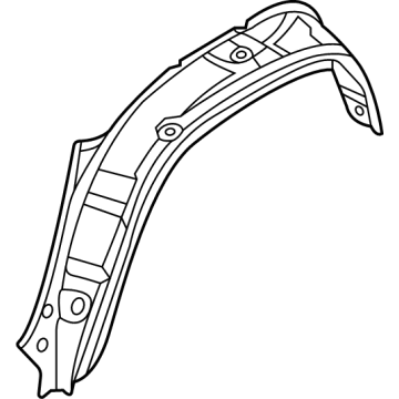 Volkswagen Atlas Cross Sport Fender Splash Shield - 3CM-809-412