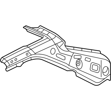 Volkswagen 3CC-810-623 Upper Reinforcement