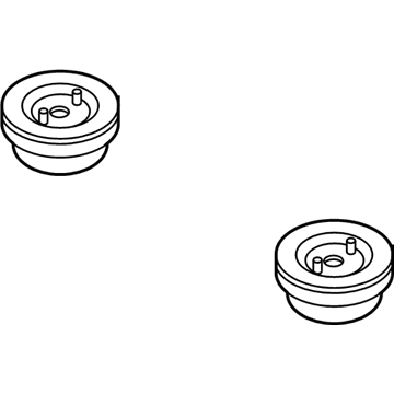 Volkswagen Axle Beam Mount - 1K0-599-437-A