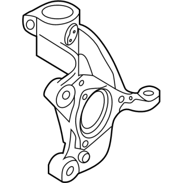 Volkswagen Steering Knuckle - 5QM-407-255-A