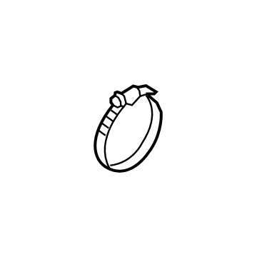 Volkswagen N-911-521-01 Intake Pipe Clamp