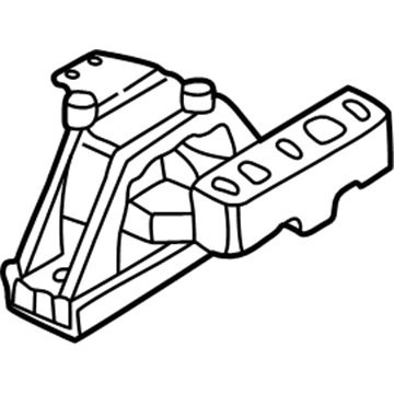 Volkswagen Beetle Engine Mount - 1J0-199-262-BF
