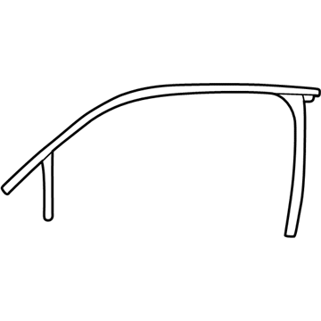 Volkswagen Beetle Window Channel - 1C0-837-432-E-B41