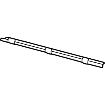 Volkswagen Beetle Weather Strip - 1C0-837-471-B-B41