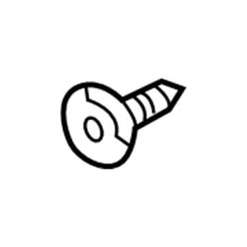 Volkswagen Beetle Body Mount Hole Plug - 1J0-867-597-02S