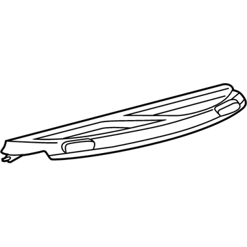 Volkswagen 1Y0-863-413-D-B41 Package Tray Trim