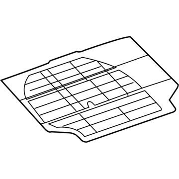 Volkswagen 1Y0-863-463-C-1BS Floor Cover