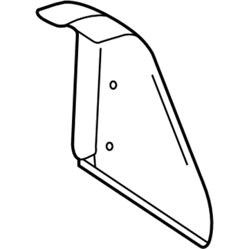 Volkswagen 1Y0-867-427-D-1BS Wheelhouse Trim