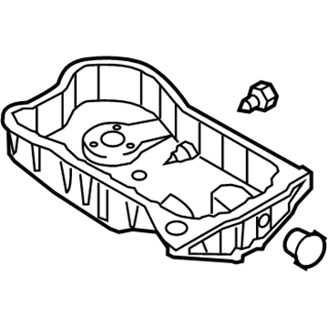 Volkswagen Eos Oil Pan - 022-103-601-R