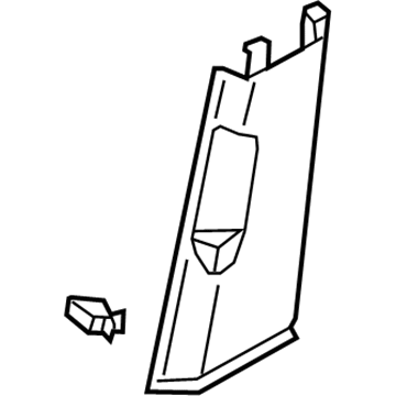 Volkswagen GTI Pillar Panels - 5GM-867-291-ZA2