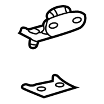 Volkswagen Jetta Door Hinge - 1J9-827-301
