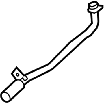 2007 Volkswagen Beetle Coolant Pipe - 07K-121-065-M