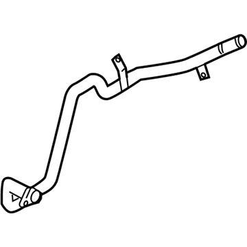 Volkswagen Touareg Radiator Hose - 077-117-412-S