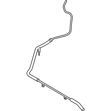 Volkswagen Touareg Radiator Hose - 7P6-122-447-AD
