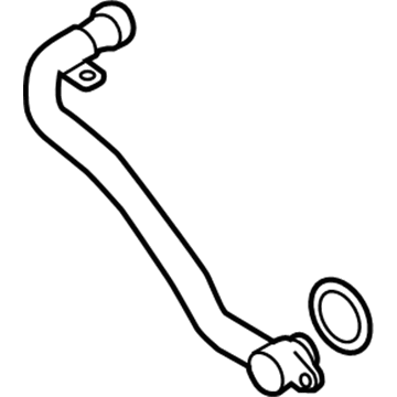 2016 Volkswagen Touareg Radiator Hose - 059-121-075-FE
