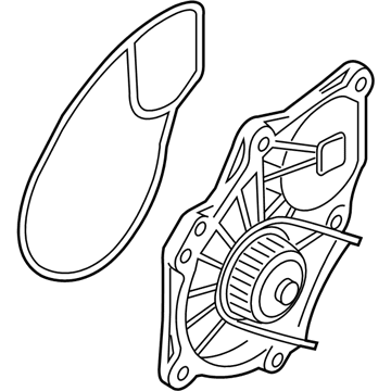 Volkswagen Jetta Water Pump - 06K-121-011