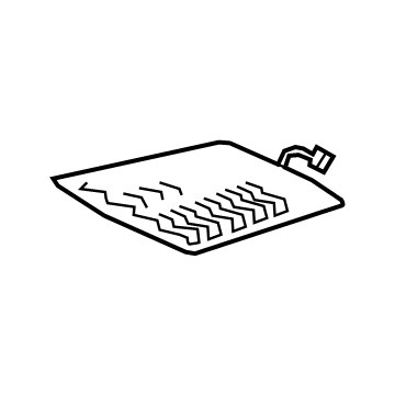 Volkswagen Atlas Cross Sport Seat Heater Pad - 3CN-963-556-D