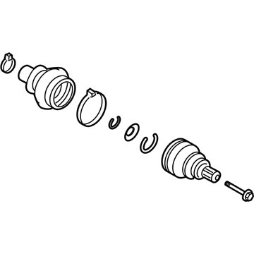 Volkswagen 3D0-598-099 Outer CV Joint