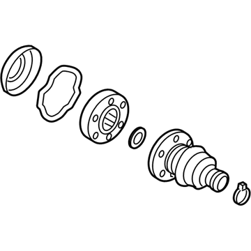 Volkswagen Phaeton CV Joint - 3D0-598-103