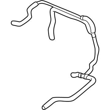 Volkswagen Jetta Oil Cooler Hose - 1J0-122-447-CD