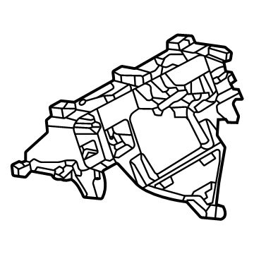 Volkswagen 1EA-953-223 Multi Switch Mount Plate