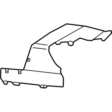 Volkswagen 10A-858-565-A-4PK Upper Shroud