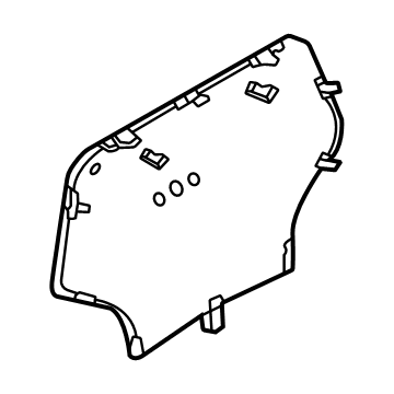 Volkswagen 1EA-953-579-7CN Multi Switch Rear Cover