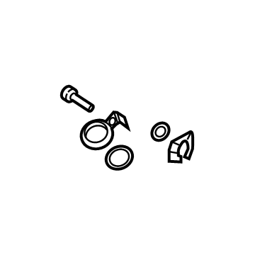 Volkswagen 3QF-898-400-A Heater Core Gasket Set