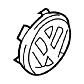 Volkswagen Touareg Wheel Bearing Dust Cap - 7L6-601-149-RVC