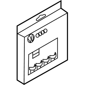 Volkswagen Touareg Wheel Hub Bolt - 2H0-698-137