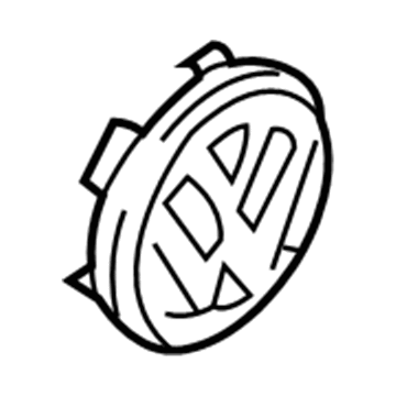 Volkswagen Touareg Wheel Bearing Dust Cap - 7L6-601-149-B-RVC