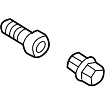 Volkswagen Wheel Hub Bolt - 7L0-698-139-060
