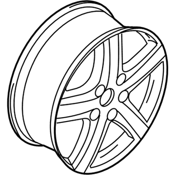 Volkswagen Touareg Alloy Wheels - 7L6-601-025-R-88Z