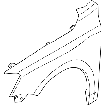 Volkswagen Jetta Fender - 5C6-821-105-A