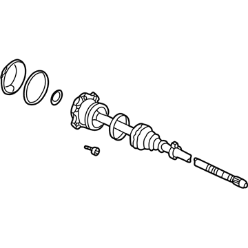 Volkswagen Beetle CV Joint - 1KM-498-103-A