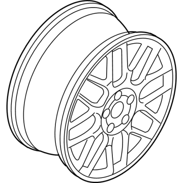 Volkswagen Golf Alloy Wheels - 1J0-601-025-BA-88Z
