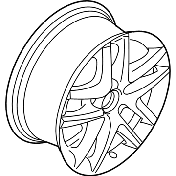 Volkswagen Tiguan Alloy Wheels - 5N0-601-025-8Z8