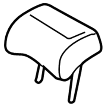 Volkswagen 5K0-885-902-A-WYE Headrest, Center