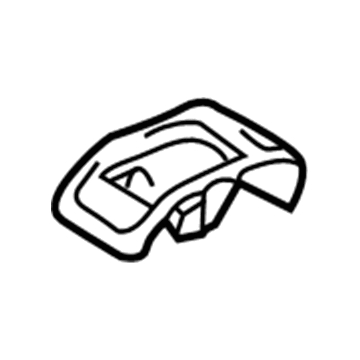 Volkswagen 1K0-885-894-A-82V Escutcheon
