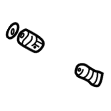 Volkswagen 357-998-400 Installation Kit