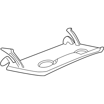 Volkswagen 1JM-857-121-B-2QL Glove Box Door