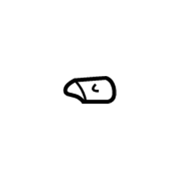 Volkswagen 1J0-857-145 Glove Box Bumper