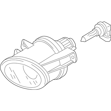 Volkswagen CC Fog Light - 8T0-941-699-E