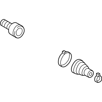 Volkswagen Golf SportWagen CV Joint Boot - 5QM-498-201-B