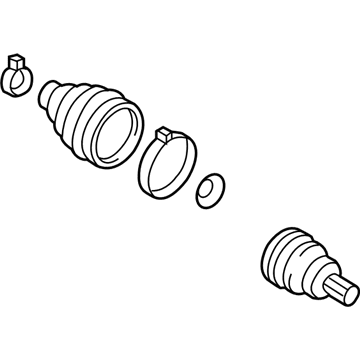 Volkswagen 1K0-498-099-L Outer CV Joint
