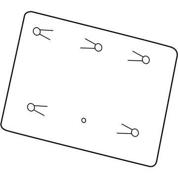 Volkswagen 7B0-885-755-A Seat Back Panel