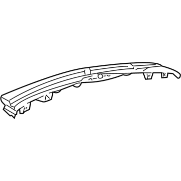 Volkswagen 1C0-815-681-F-62J Defroster Grille