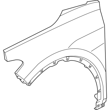Volkswagen 11A-821-021-F Fender